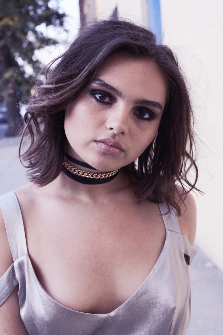 Dress by Topshop. Choker by Are You Am I.